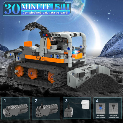 STEM Robotul TUOMU T2008 - Programabil 5 in 1 cu telecomanda